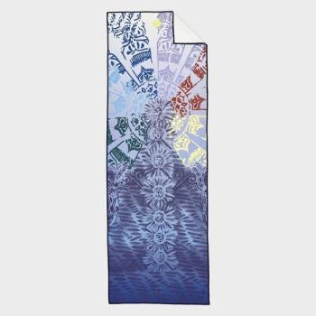 Manduka Yogitoes Premium csúszásmentes jógatörölköző 180 x 61 cm Szín: Csakra nyomat kép