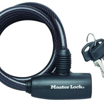 Master Lock Spirálový zámek na kolo Master Lock 8126EURDPRO 1,8m kép