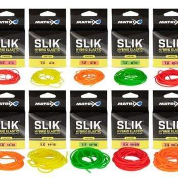 Matrix slik elastic size 8 - 10 (1.4mm) green rakósbot gumizás kép