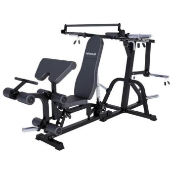 MAXXUS® Fitnesz állomás fekete acél kép