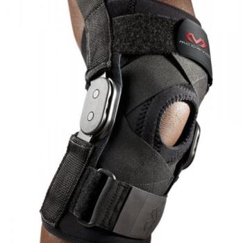 McDavid Hinged Knee Brace with Crossing Straps 429X, fekete M kép