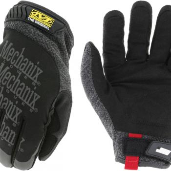 Mechanix ColdWork Original Insulated kesztyű, fekete-szürke kép