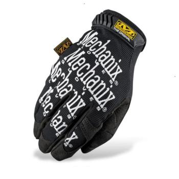 Mechanix Original fekete taktikai kesztyű fehér felirattal kép