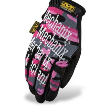 Mechanix Original pink camo, taktikai női kesztyű kép