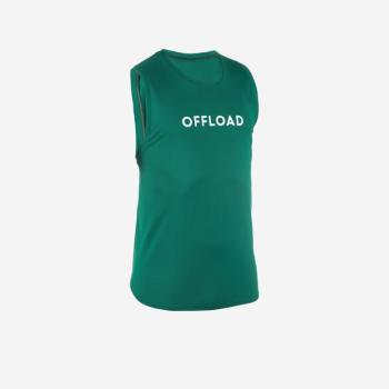 Megkülönböztető mez rögbihez R100, zöld Offload kép