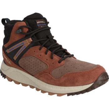 Merrell WILDWOOD SNEAKER BOOT MID WP Férfi outdoor cipő, barna, méret 41.5 kép