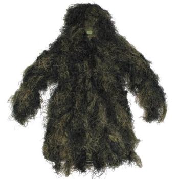 MFH Ghillie álca kabát, woodland kép