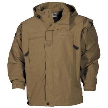 MFH U.S. soft shell kabát coyote tarn-level5 kép