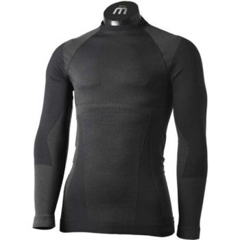 Mico L/SLVS R/NECK SHIRT WARM CONTROL Férfi thermo felső, fekete, méret kép