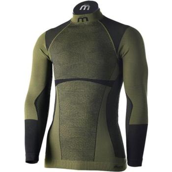 Mico MAGLIA LUPETTO M/L WARM CONTROL Férfi thermo aláöltözet, sötétzöld, méret kép