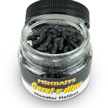 Mikbaits Worms a Monster Halibut Dip 50ml-ben kép