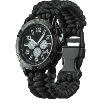 Mil-tec Army Paracord óra, fekete kép