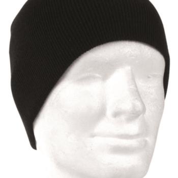 Mil-tec Beanie kötött sapka, fekete kép