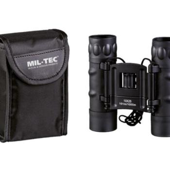 Mil-tec binokular GEN.II távcső 10x25, fekete kép