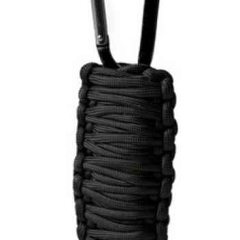 Mil-tec paracord kicsi túlélő készlet, fekete kép