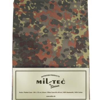 Mil-Tec terep mintás ágyneműhuzat, 1 ágyra, flecktarn kép