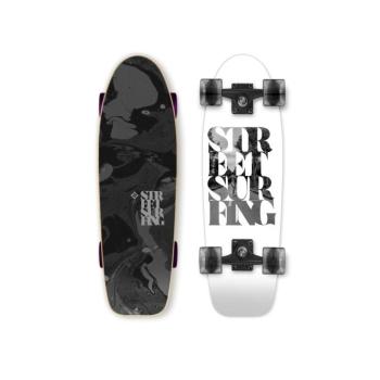 Mini longboard Street Surfing Cruiser 28" White Soul kép