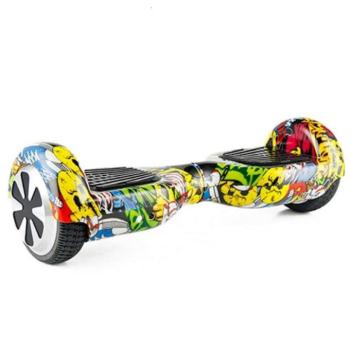 Mini Segway Elektromos Hoverboard, 6,5&quot;, 15 km/h, 2h töltés, graf... kép