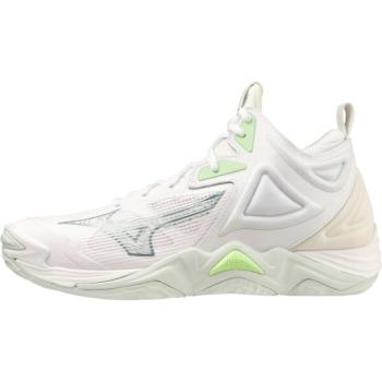 Mizuno WAVE MOMENTUM 3 MID W Női teremcipő, fehér, méret 36.5 kép