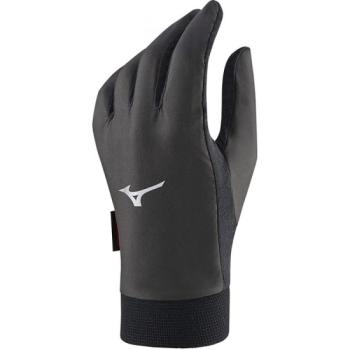 Mizuno WIND GUARD GLOVE Unisex szélálló kesztyű, sötétszürke, méret kép