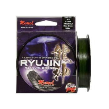 Momoi Ryujin PE 8 Braid 130 m 0,14 mm moha zöld fonott zsinór kép