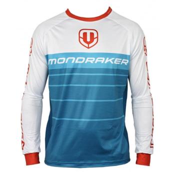 MONDRAKER-Enduro/Trail Jersey long, petrol/white/red Kék XL kép