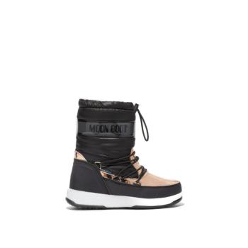 MOON BOOT-Girl Soft Jr black/copper kép