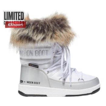 MOON BOOT-Monaco Low WP JR white/silver Fehér 36 kép