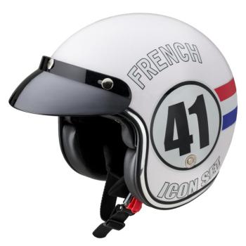 Motoros bukósisak W-TEC Café Racer  French 41  XS (53-54) kép