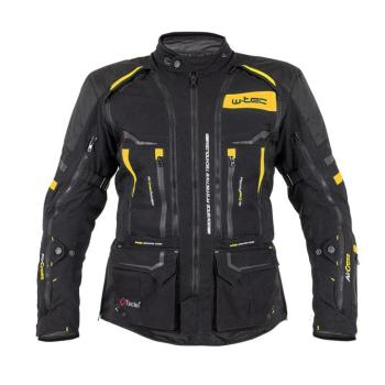 Motoros kabát W-TEC Aircross  fekete-arany  4XL kép