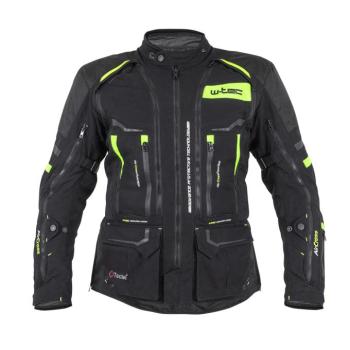 Motoros kabát W-TEC Aircross  fekete-fluor sárga  3XL kép