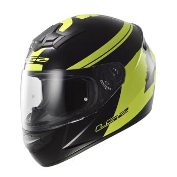 Motoros sisak LS2 Rookie Fluo Black-Hi-Vis Yellow  L(59-60) kép