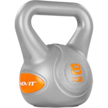 MOVIT Kettlebell harangsúlyok 8 kg szürke/narancssárga kép