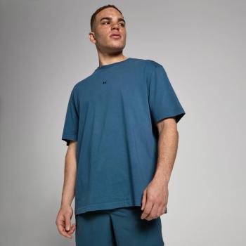 MP Férfi Tempo Oversized Washed Póló - Tengerészkék - M kép