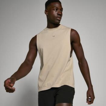 MP Férfi Tempo Washed Drop Armhole Tank Trikó - Kavics - L kép