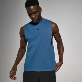 MP Férfi Tempo Washed Drop Armhole Tank Trikó - Tengerészkék - XXXL kép