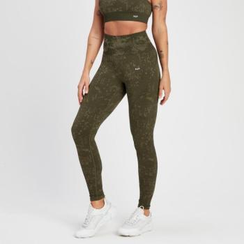 MP Női Adapt Seamless Patttern Leggings - Olivazöld - XS kép