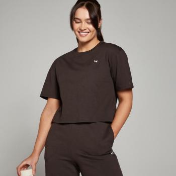 MP Női Basic Boxy Crop póló - Kávé - XL kép