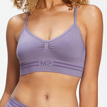 MP Női Essentials Seamless Melltartó - Füstös Lila - XS kép