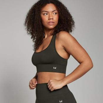 MP Női Shape Seamless Sportmelltartó - Erdőzöld - XL kép