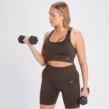 MP Női Shape Seamless Sportmelltartó - Kávé - S kép