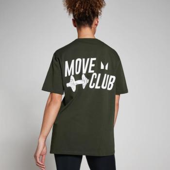 MP Oversized Move Club Póló - Erdőzöld - L kép