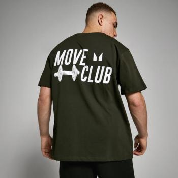 MP Oversized Move Club Póló - Erdőzöld - XXS - XS kép