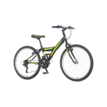 MTB kerékpár VENERA VENSSINI PARMA 24&quot; 1241056 fekete/zöld színű kép