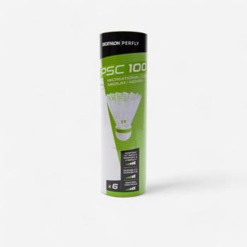 Műanyag tollaslabda, 6 db - PSC 100 Medium Decathlon kép