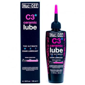 Muc-Off C3 Ceramic Wet Lube 120ml kép