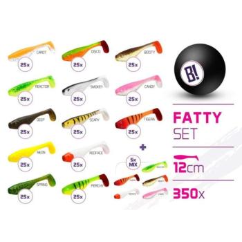 Műcsali szettek BOMB Fatty 12cm / 350db - 12cm kép