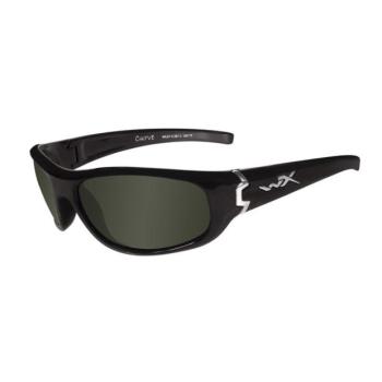 Napszemüveg Wiley X WX CURVE Polarized Smoke Green - zöld kép