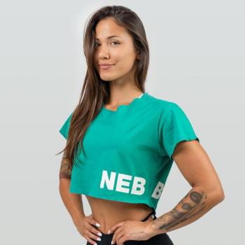 NEBBIA Powerhouse Crop Top Green kép