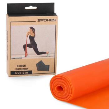 Nehéz fitnesz szalag 225 x 15 cm narancssárga Spokey RIBBON kép